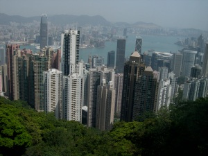 Views of Hong Kong from The Peak